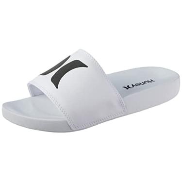 Imagem de Chinelo Hurley Slide Icon Masculino, Branco/Branco, 37/38