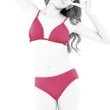 Imagem de Biquini Infantil Praia Verão Uv50 Cortininha Rosa 1 ao 14