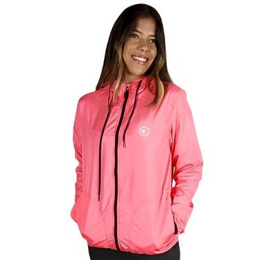 Imagem de Jaqueta Corta Vento Light Feminino Rosa WSS Hexa Icon-Feminino
