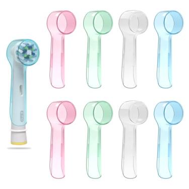 Imagem de 8 peças de capas de cabeça de escova de dentes elétrica para cabeça de escova de dentes Oral B