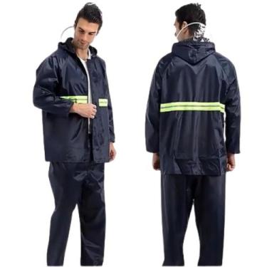 Imagem de capa de chuva para motoboy cojunto casaso e calça impermeavel motoquei