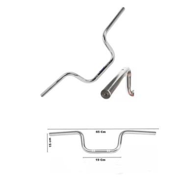 Imagem de Guidão com pesinho manopla e roldana para Yamaha Ybr Factor 2001 a 201