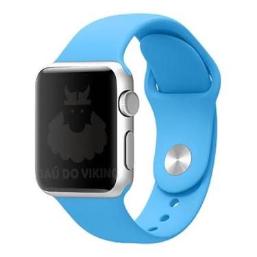 Imagem de Pulseira Sport ML Piscina Compatível Apple Watch 44mm - Baú do Viking