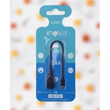 Imagem de Cabo otg inova cbo-7310 v8 2.4a - AKASA IMPORTADOS