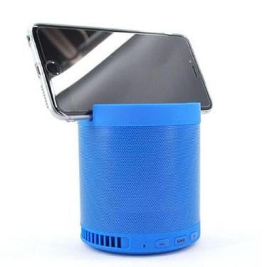 Imagem de Caixa De Som Bluetooth Q3 Usb Mp3 Aux Com Suporte Celular - Hfq3