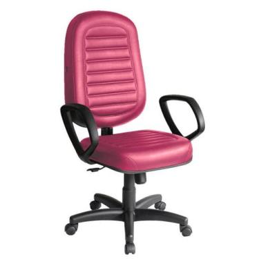 Imagem de Cadeira Presidente para Escritório Linha Blenda Rosa - Design Office M