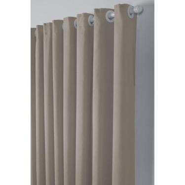 Imagem de Cortina 3,00x2,50 Oxford Quarto Sala Porta Avelã - Imperial Moda Casa