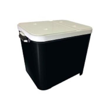 Imagem de Porta Ração 15 kg - Preto - Furacão Pet - Furacao Pet, Pet