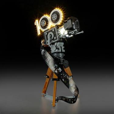 Imagem de Mililier LED Light Kit for Lego 43230 Walt Disney Tribute Camera Set, Compatible with Lego 43230 Building Blocks Model(Not Include Blocks Set)