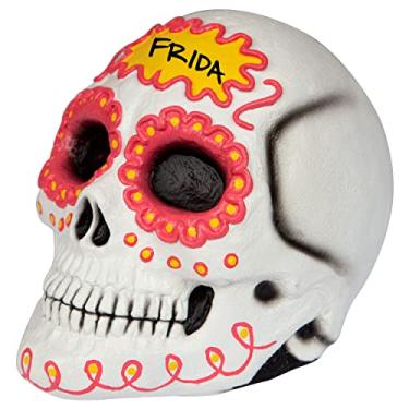 Imagem de Ghoulish Productions Sugar Skull Pink Halloween house decor