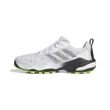 Imagem de adidas Sapatos de Golfe Codechaos 25 para Homem, Calçado Branco/Núcleo Preto/Limão Lúcido, 8.5