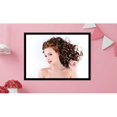 Imagem de Quadro Decorativo Estética Feminina Moda Salões De Beleza Maquiagem Ca