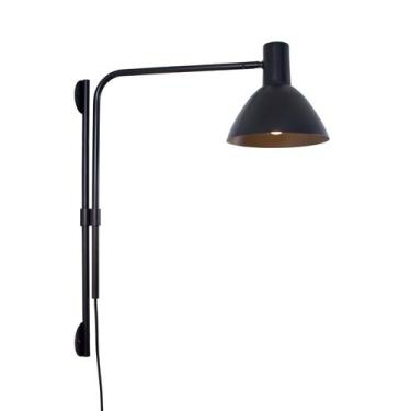 Imagem de Lustre Arandela Cone Retro Articulada Preto 161 - ILUMINAMUNDO