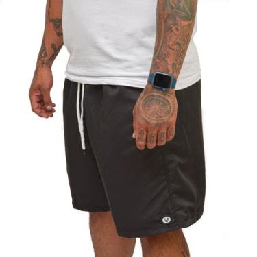 Imagem de Bermuda Short Moda Praia Plus Size Masculino Tactel G1 G2 G3 - MP Moda
