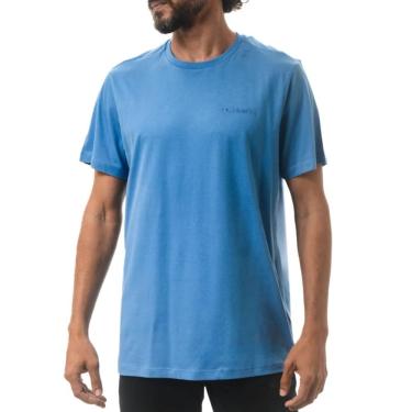Imagem de Camiseta Básica Manga Curta Bordado Masc. Columbia Azul M