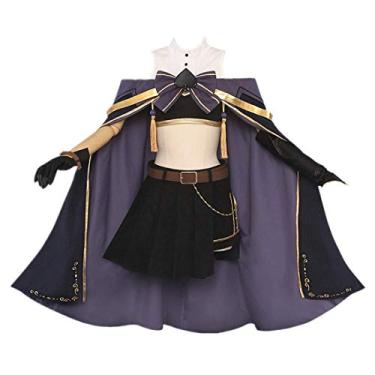 Imagem de My Hero Academia Boku No Hero Academia Toga Himiko Cosplay Fantasia de Mágico Fantasia de Halloween Conjunto Completo, Fantasias, Female L