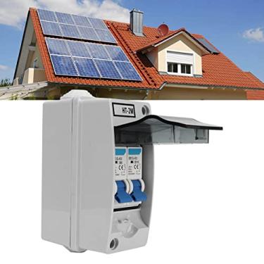 Imagem de 6A 65V Proteção de Tensão Disjuntor Miniatura de 2 Pólos para Bateria e Solar 6000A Alta Capacidade de Quebra SEG 63 Revestimento de Plástico Retardador de Chama