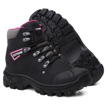 Imagem de Coturno Wonder CATPRIME Feminino - Securyti - LOJA RPERONI, Preto, Ros