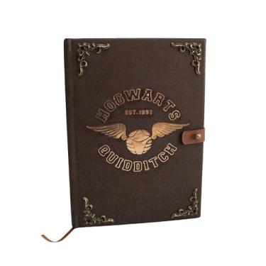 Imagem de Caderno Feito à Mão Grimório Harry Potter - Quadribol A5 200 Folhas