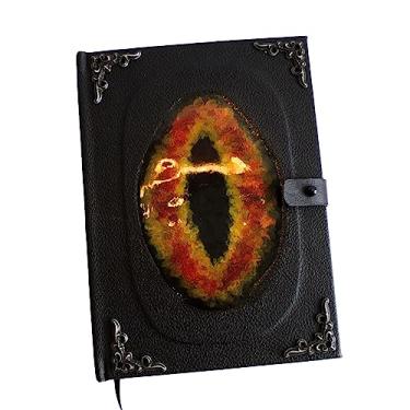 Imagem de Caderno Feito à Mão Grimório Senhor dos Anéis LOTR - Olho de Sauron A5 200 Folhas