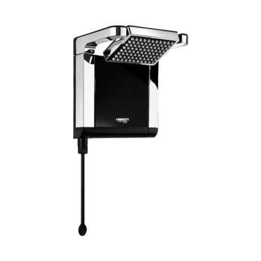 Imagem de Chuveiro Lorenzetti Acqua Star Ultra 7800W Preto Com Cromado 220V