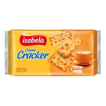 Imagem de Kit c/ 6 Biscoito Isabela Cream Cracker 350g
