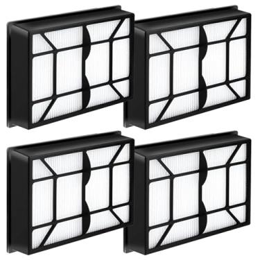 Imagem de 4 peças de filtro de vácuo EF-9 53296 compatível com Kenmore 22614, 31140, BU1005, BU1017 e Elite 21814, 31150, 81714, BU1018 vertical e aspirador de pó
