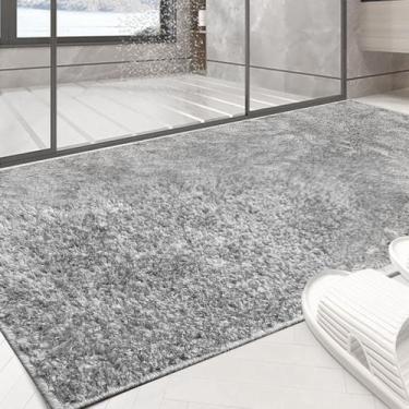 Imagem de 2 Tapete Banheiro Antiderrapante Absorvente 50x100 Oa Cl Cz - IDEALIZA