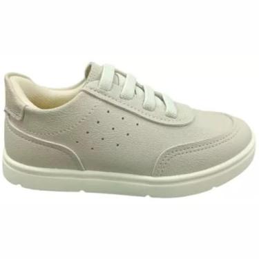 Imagem de Tênis Infantil Klin Casual Flyer Menino - Off White - 24