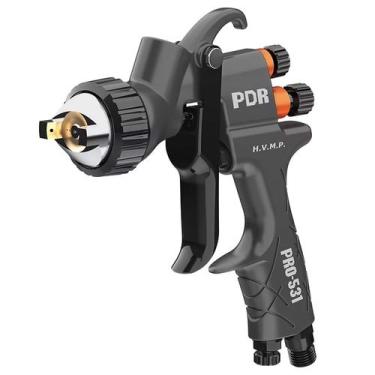 Imagem de Pistola pintura grav. hvmp b. 1,2mm 600ml copo preto pdr