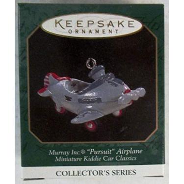 Imagem de Hallmark Ornamento de lembrança miniatura Kiddie Car Classics Murray Inc. Avião "Pursuit" 3º em série - 1997 (QXM4132)