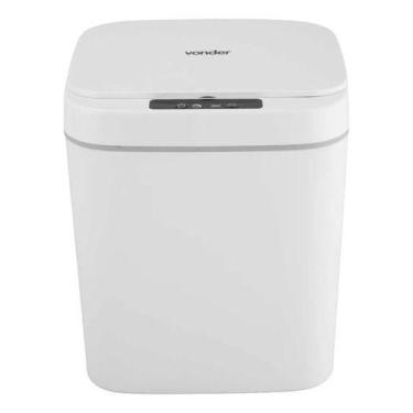 Imagem de Lixeira Sensor De Abertura, Bateria Recarregável, 12l Vonder