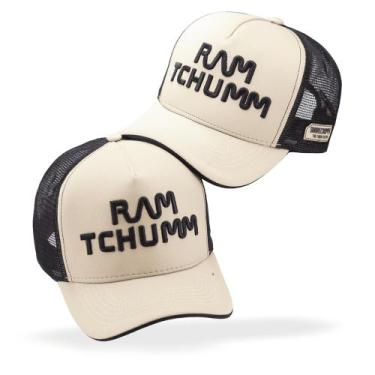 Imagem de Boné Boiadeira Ram Tchum Telinha Country Masculino Feminino - Pampas C