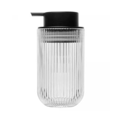 Imagem de LYOR - Porta Sabonete Liquido Nórdico com Pump Preto 430ml Vidro
