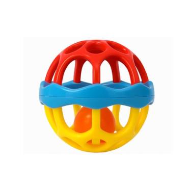 Imagem de Bola e Mordedor para Bebê, Resistente à Água, Colorido