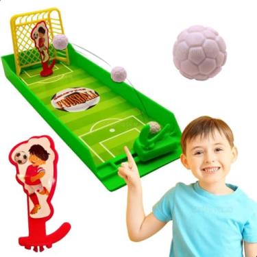 Imagem de Jogo Educativo Infantil Mini Futebol Basquete Boliche Jogos de Mesa Portáteis Brinquedo Educativo Colecionáveis Presente Natal Aniversário Dia das Crianças Família Jogos de Tabuleiro (Futebol)
