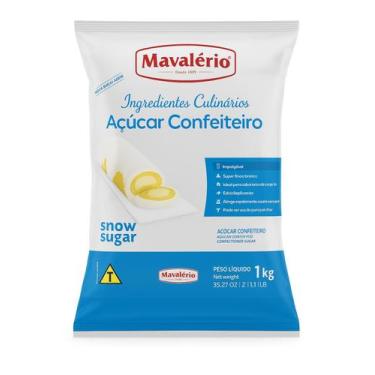 Imagem de AÇUCAR MAVALERIO 1kg CONFEITERO MAVALÉRIO PROFISSIONAL