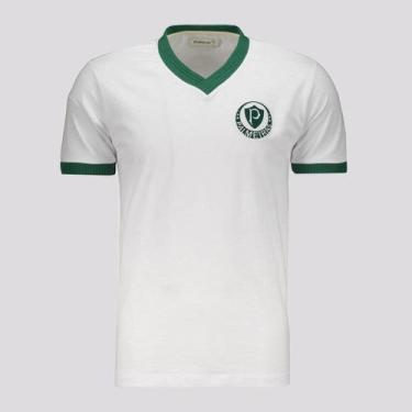Imagem de Camiseta Palmeiras Flame Retrô 1959 Branca - Betel, GG