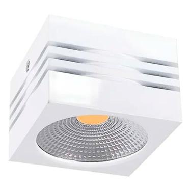 Imagem de Spot Led Sobrepor Viena 10W 3000K 34 IRC 80 Branco Bivolt - Nordecor -