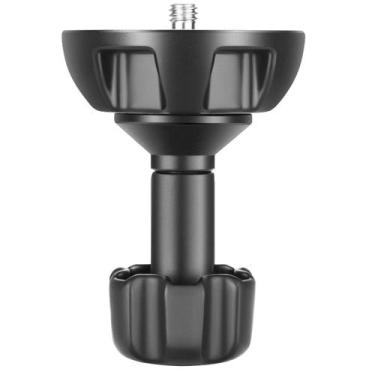 Imagem de Adaptador de tigela Neewer, meia bola de metal de 75 mm, plana para ti