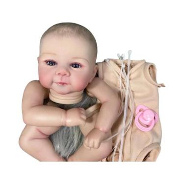 Imagem de Kit De Boneca Reborn De Vinil De 18-19 Polegadas Bebe Juliette Pintada