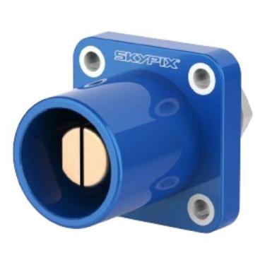 Imagem de Conector Camlock Sk-cmp400a Macho Painel 400a Skypix, Azul
