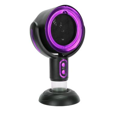 Imagem de Taruor Exaustor Compacto Recarregável, Extrator de Fumaça de 2 Velocidades para Cozinhar Em Ambientes Internos, Exaustor Mesa Conveniente para Quartos, Eliminador Fumaça Fácil Usar Reuniões