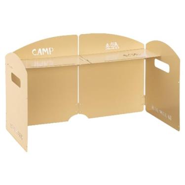 Imagem de Pára-s do fogão de acampamento,Pára-s do fogão - Tela de do fogão,Pára-de fogão ao ar livre, bloqueador de de acampamento grosso com bolsa de armazenamento para cozinhar piquenique