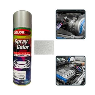 Imagem de SPRAY COLOR ALUMINIO ALTA TEMPEMRATURA COLORGIN 300ml