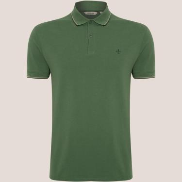 Imagem de Camisa Polo Dudalina Jacquard Frisos Masculino-Masculino