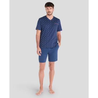 Imagem de Pijama Âncora - Lohe, Azul marinho, M