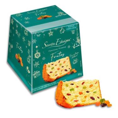 Imagem de Mini Panettone Tradicional Frutas Santa Edwiges 80g - 2155, Santa Edwi