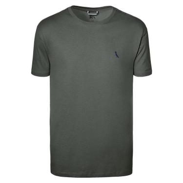 Imagem de Camiseta Reserva Regular Careca Masculina Verde Escuro-Masculino