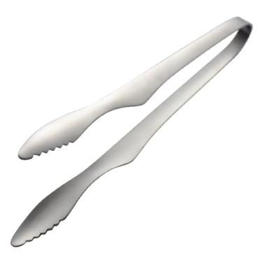 Imagem de ZJchao Pinça de Churrasco de Aço Inoxidável, Ferramenta de Cozinha de Comprimento Estendido para Grelhar, Fritar, Assar, à Prova de Ferrugem, Pinça de Cozinha Resistente